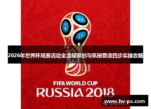 2026年世界杯观赛活动全流程策划与氛围营造四步实操攻略